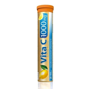 Activlab Pharma Vita C 1000 mg, Zitronengeschmack, 20 Brausetabletten