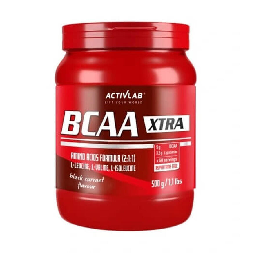 Activlab BCAA Xtra Blackcurrant, 500g