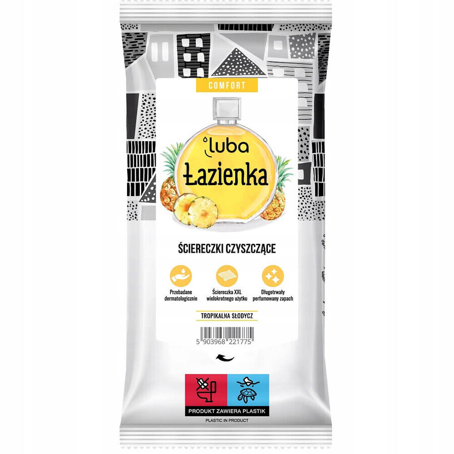 Toallitas de limpieza Luba, 32 piezas