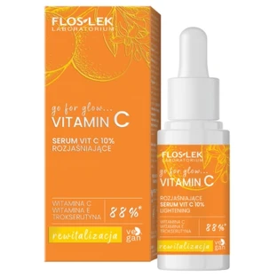 Floslek Laboratorium Go For Glow Vitamin C Brightening Serum VIT C 10%, 30 ml