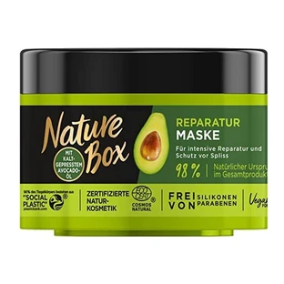 Nature Box, Regenerationsmaske mit kaltgepresstem Avocadoöl, 200 ml