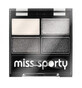 Miss Sporty Studio Colour Quattro Eye Shadow Quadruple Eye Shadows 404 Real Smoky/Smoky Black, 5g