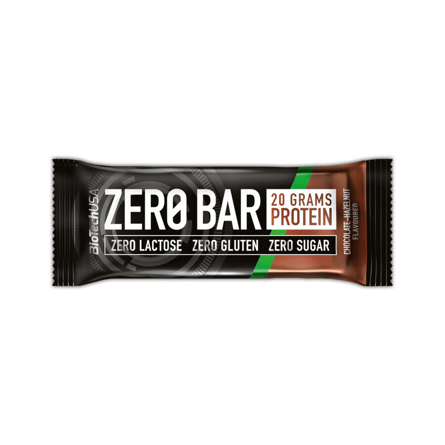Shop Proteinriegel Schokolade und Haselnuss Zero Bar, 50 g, BioTechUSA Proteinriegel Schokolade und Haselnuss Zero Bar, 50 g, BioTechUSA