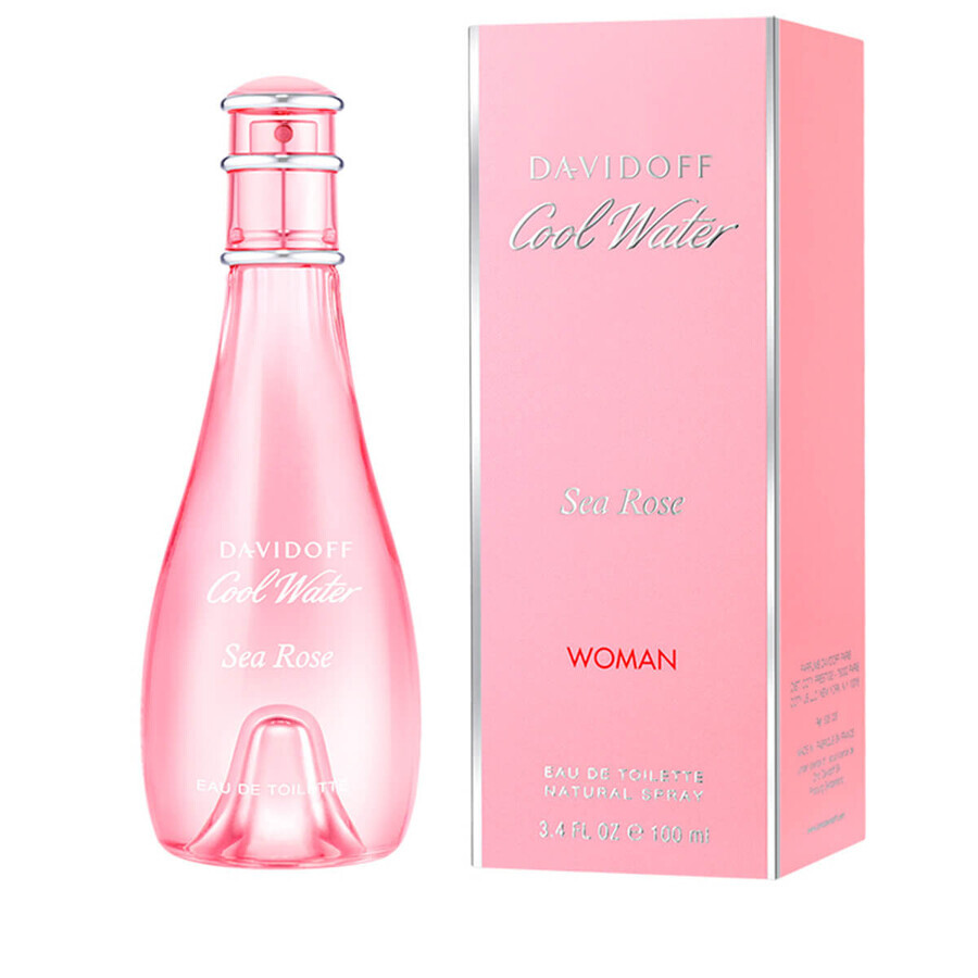 Davidoff Cool Water Sea Rose Woman Eau de toilette, 100ml