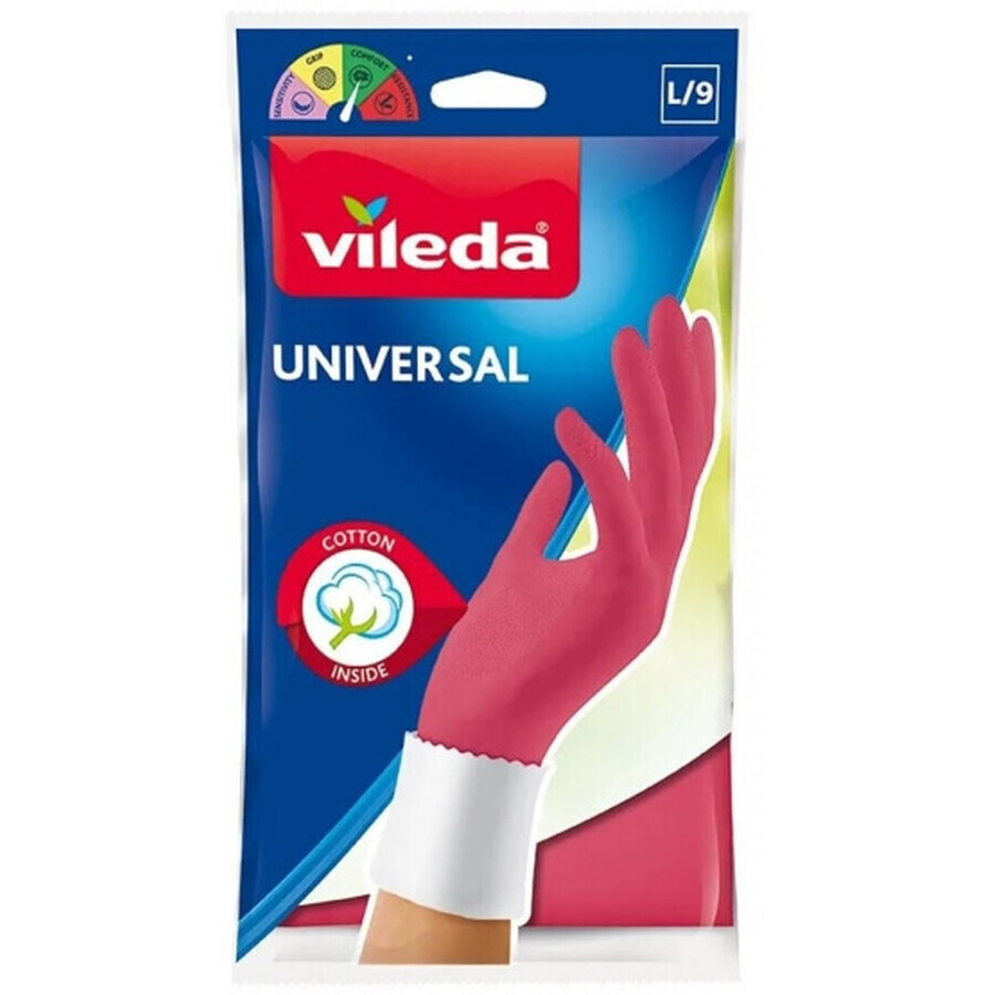 Vileda, multifunctional gloves, size L, 1 pair