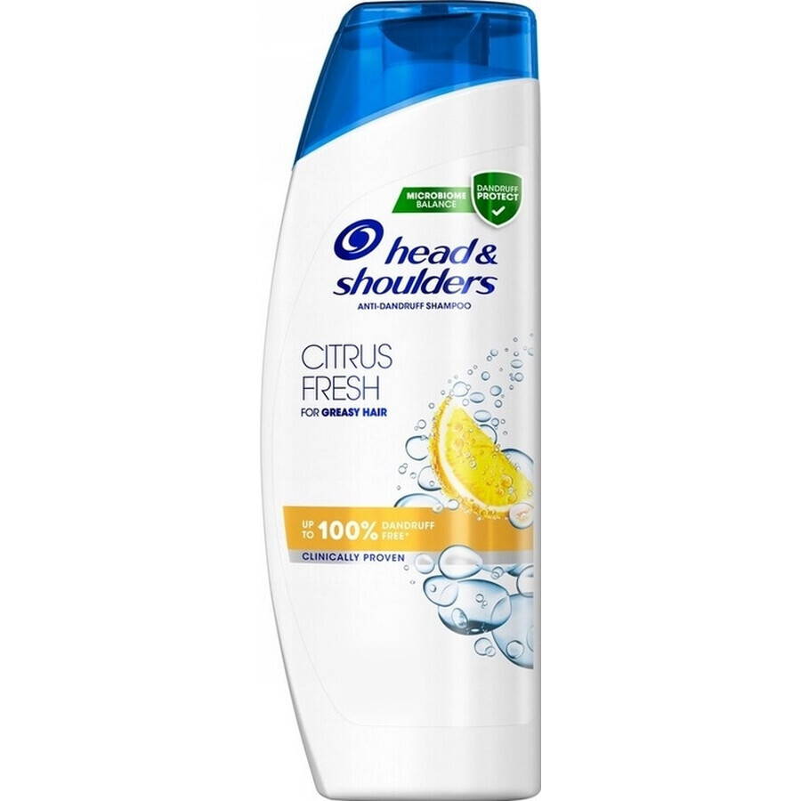 Head amp; Shoulders Fresh Citrus Wax Shampoo 400 ml