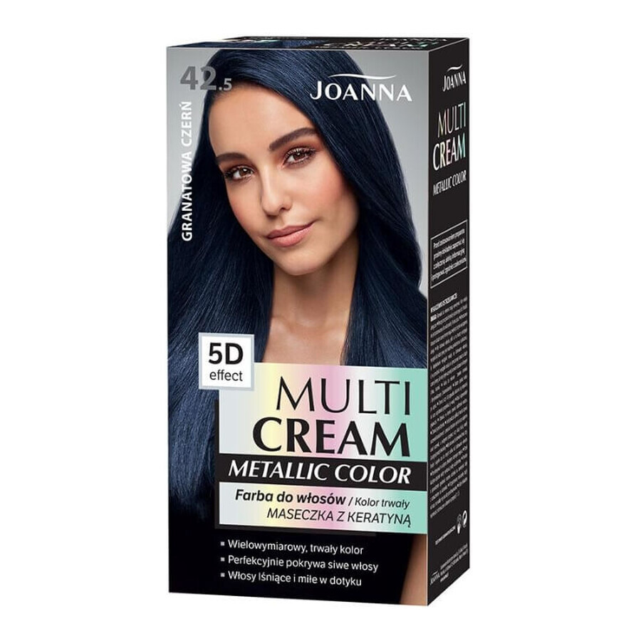 Joanna Multi Cream Color 5D Vopsea de ceară 42.5 Rodie Negru
