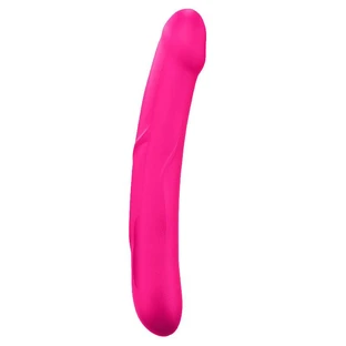 Marc Dorcel Real Sensation L realistischer Doppel-Silikondildo Magenta