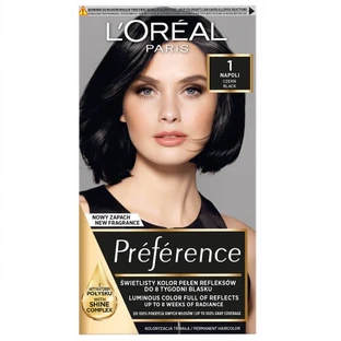 L'Oréal Paris Preference Cera Color 1 Napoli Czer