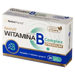 XeniVIT Complejo vitamínico B Premium, 30 cápsulas