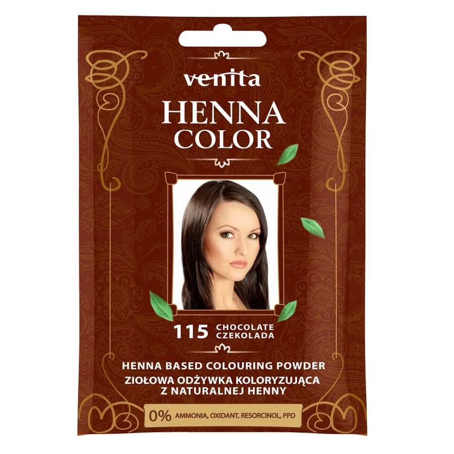 Venita Henna Colour Kruidenkleurbalsem met natuurlijke henna 115 Chocolade