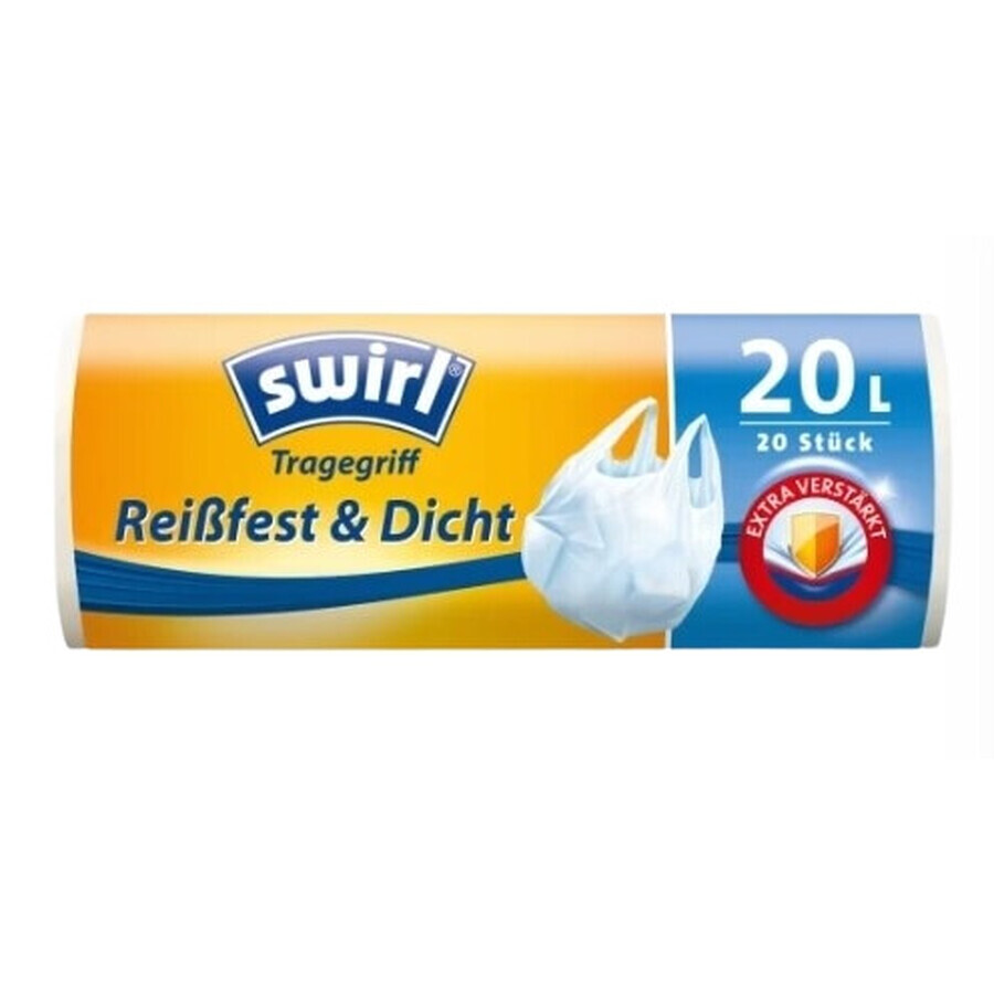 Shop Swirl, antibakterielle Abfallbeutel 20 Liter, 20 Stück Swirl, antibakterielle Abfallbeutel 20 Liter, 20 Stück