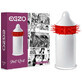 Egzo Hot Red Prezervativo suave con puntas acariciadoras, 1 ud.