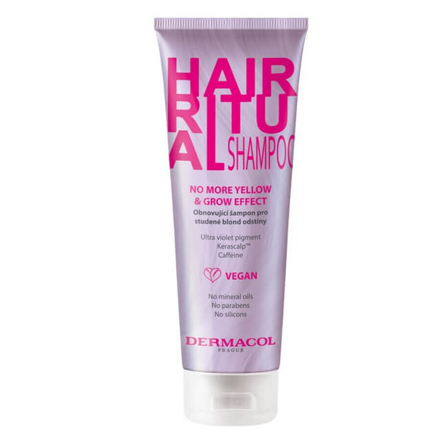 Boutique Dermacol Shampooing à la cire Plus de jaune amp ; Augmente l'effet, 250ml Dermacol Shampooing à la cire Plus de jaune amp ; Augmente l'effet, 250ml
