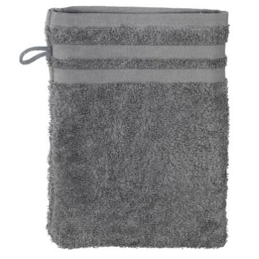 Winkel op Ebelin, badstof wastafel, grijs, 15x21cm, 1 st Ebelin, badstof wastafel, grijs, 15x21cm, 1 st
