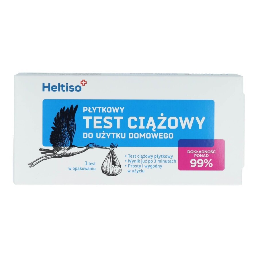 Heltiso Home Use Test, 1 Stück - Langzeittest!