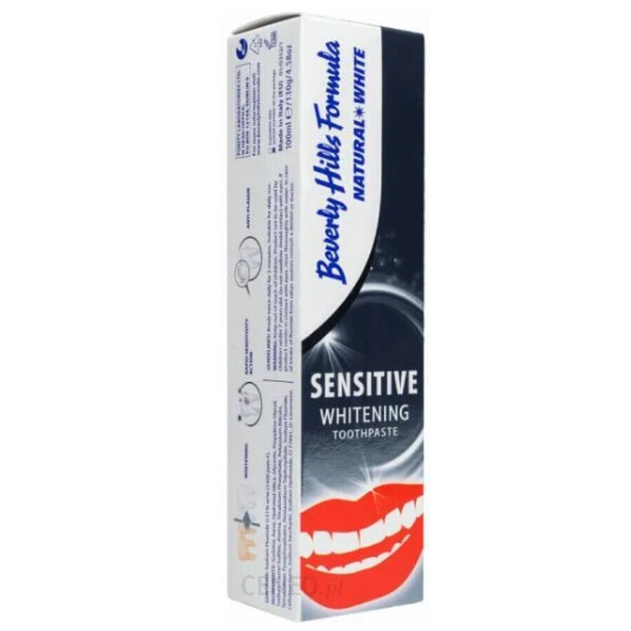 Beverly Hills Natural White Sensitive toothpaste 100 ml