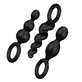 Satisfyer Booty Call Set aus stimulierenden Analplugs Schwarz