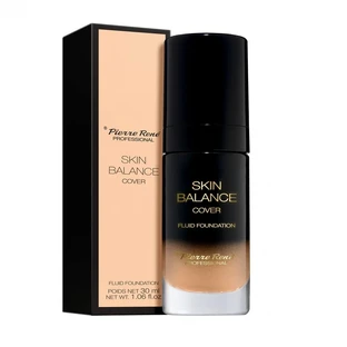 Pierre Rene Skin Balance Cover Fluid Fond de teint couvrant imperméable 21 Porcelain, 30ml