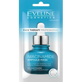 Eveline Cosmetics, Face Therapy Professional, Mascarilla ampuka reductora de imperfecciones con niacinamida, 8 ml