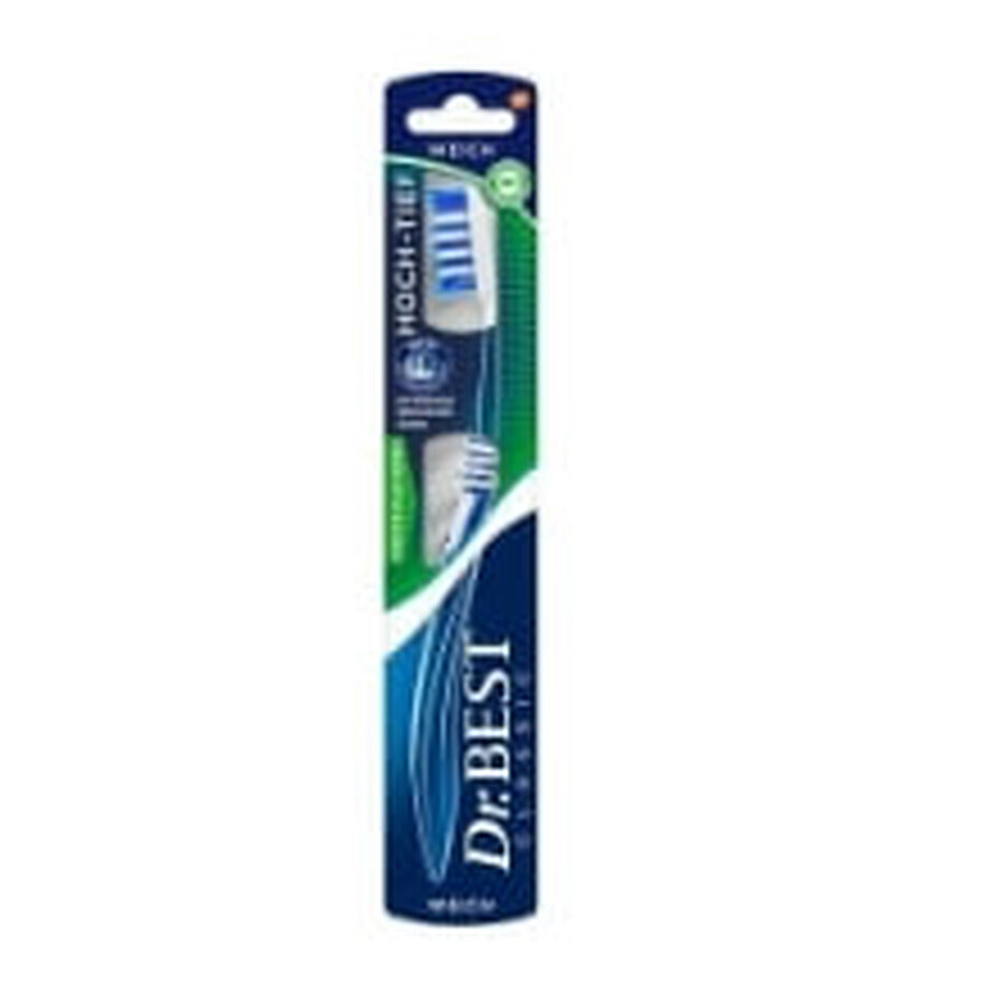 Dr.Best, Hoch-Tief, spazzolino da denti, medio, 1 pz.