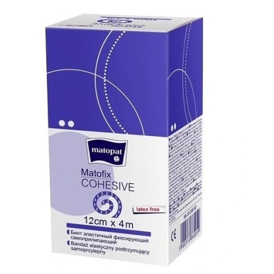Matofix Cohesive Fabric 4m x 12 cm - Longue durée !