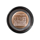 Maybelline Colour Tattoo 24HR Sombra de ojos en crema 35 One and One Bronze, 4 ml