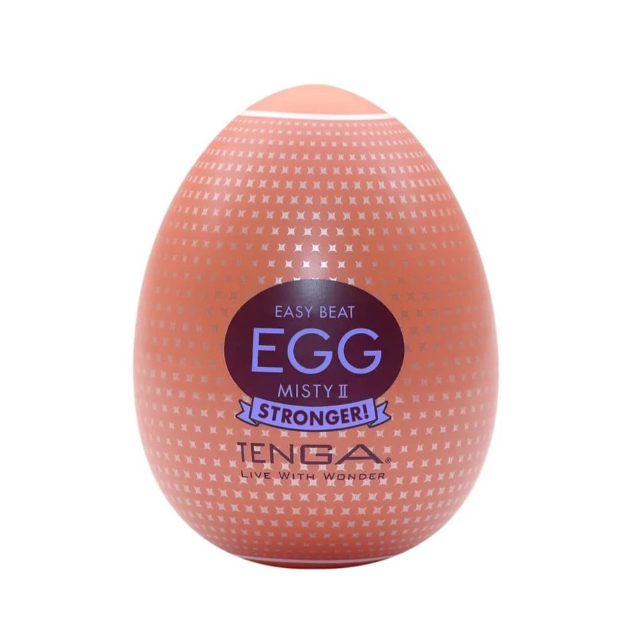 Tenga Easy Beat Easy Beat Egg Misty II Masturbador desechable con forma de huevo más resistente