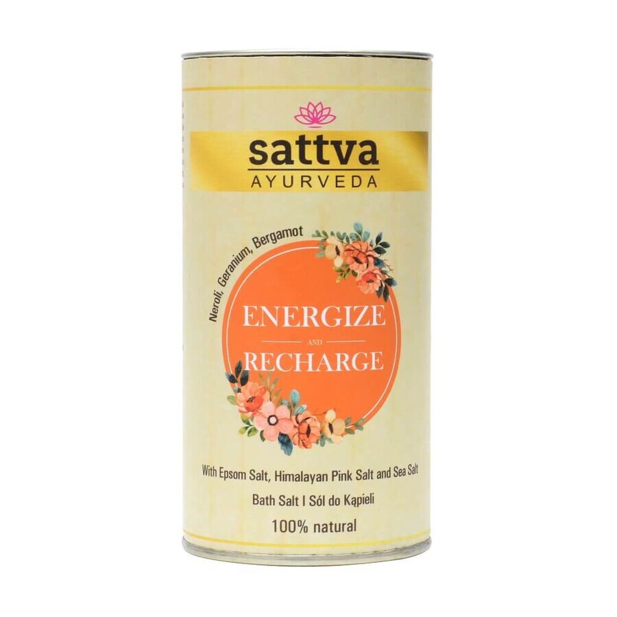 Buy Sattva Energize and Recharge Bath Salt, 300g Sattva Energize and Recharge Bath Salt, 300g