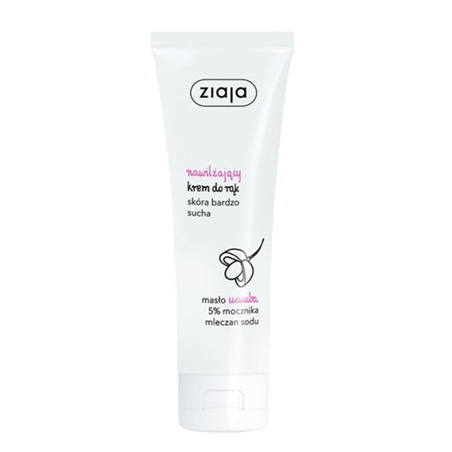 Ziaja, Moisturizing Hand Cream, maso ucuuba, 80 ml - Long Shelf Life!