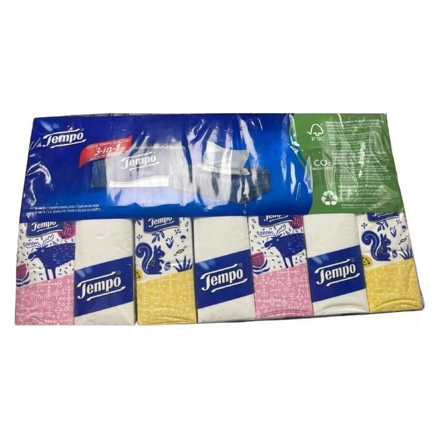 Boutique Tempo, Serviettes, 42x10 pièces Tempo, Serviettes, 42x10 pièces