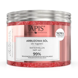 Sel de bain Apis Watermelon Splendour à la pastèque et à l'extrait de pastèque, 650g