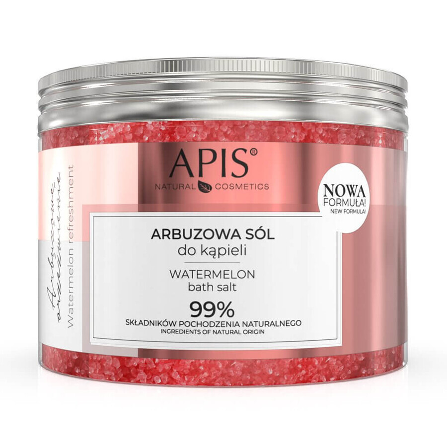 Buy Apis Watermelon Splendour bath salt with watermelon and watermelon extract, 650g Apis Watermelon Splendour bath salt with watermelon and watermelon extract, 650g