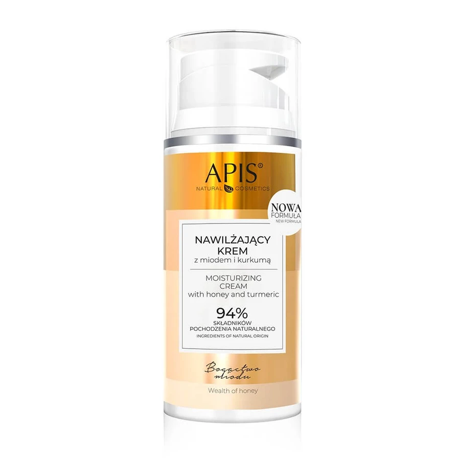 Apis moisturizing cream with honey and turmeric, 100ml
