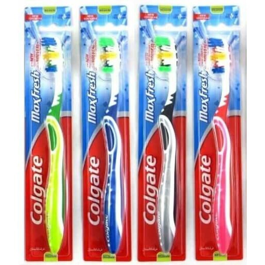 Colgate, Cepillo dental Max Fresh, mediano, 1 ud.