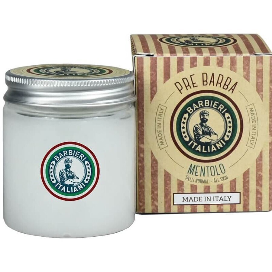Cumpără Barbieri Italiani Cremă mentolată pre-rasare, 75ml Barbieri Italiani Cremă mentolată pre-rasare, 75ml