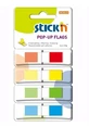 Index blocks on tray 45x12mm 4 colors, 160 pieces