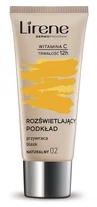 Lirene Fluido schiarente 02 Naturale con Vitamina Duo C 30 ml