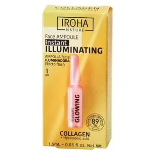 Iroha Nature Collagen und Hyaluronsäure Brightening Facial Bottle 1.5 ml