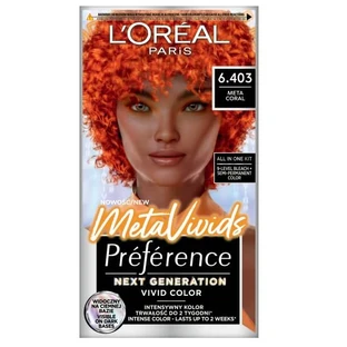 L'Oreal Paris Voorkeur MetaVivids Kleurwas 6.403 Meta Koraal