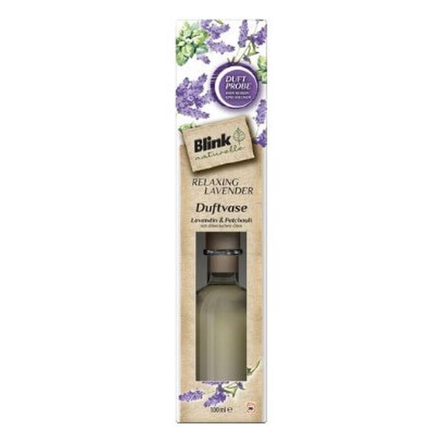 Blink, Lavandă relaxantă, Vază parfumată, 1 buc