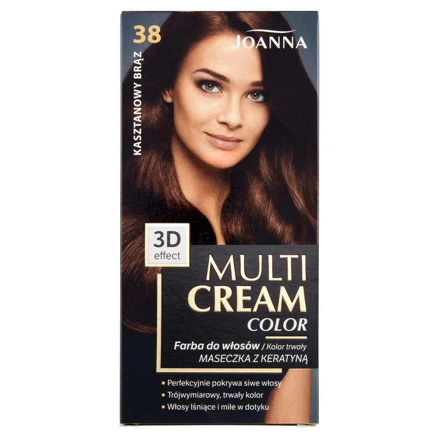 Color de Cabello Joanna Multi Crema 38 Castaño Abedul
