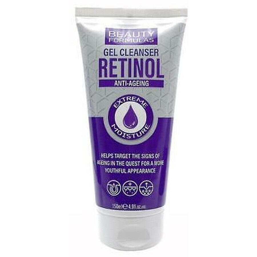 Beauty Formulas Anti-Ageing-Gesichtsreinigung mit Retinol, 150 ml