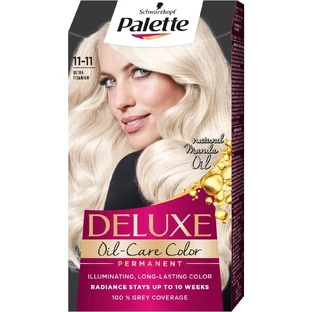 Deluxe Öl-Pflege-Farbpalette Wachsfarbe Deluxe Öl-Pflege-Farbpalette mit Mikro-Öl 11-11 Ultra Titanium Blonde