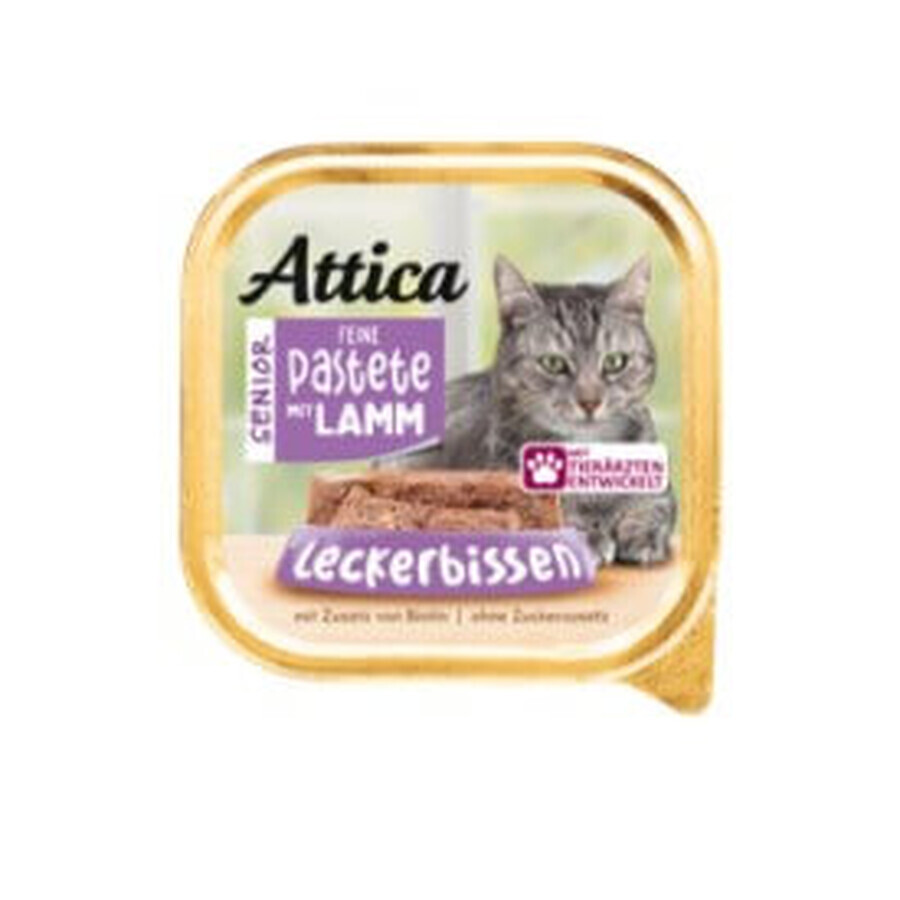 Acquista Attica, Senior, Cibo umido per gatti, agnello, 100g Attica, Senior, Cibo umido per gatti, agnello, 100g
