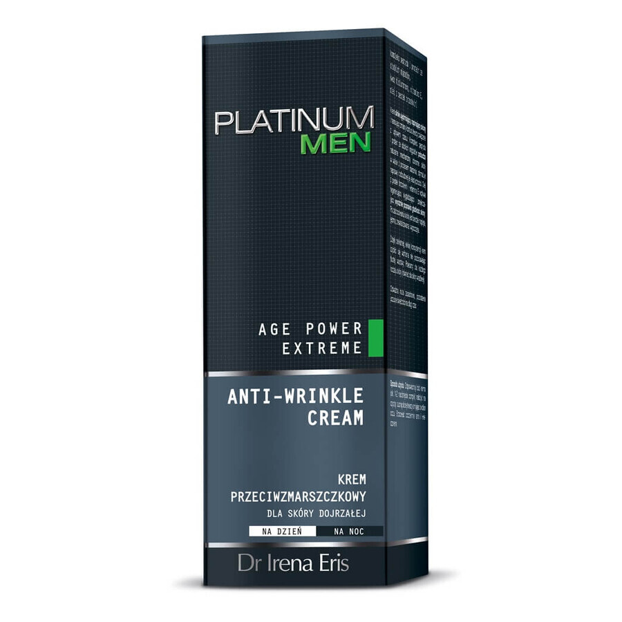 Dr. Irena Eris Platinum Men Anti-Falten Tages-/Nachtcreme für reife Haut 50 ml