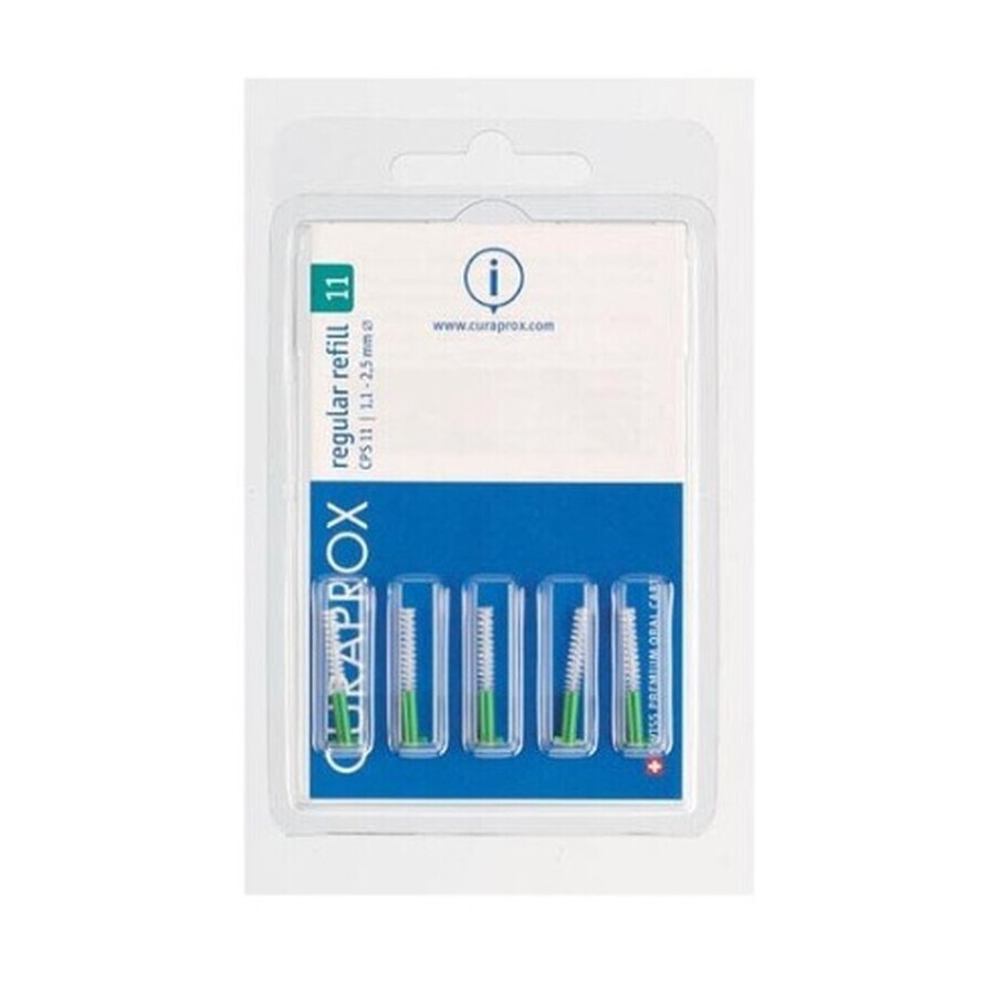 Buy Curaprox CPS 11 Regular interdental toothbrushes 5 pcs. Curaprox CPS 11 Regular interdental toothbrushes 5 pcs.