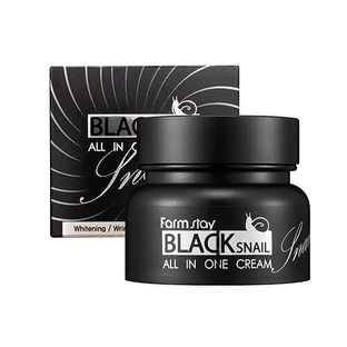 Crema facial FarmStay all-in con haba negra a granel, 75ml