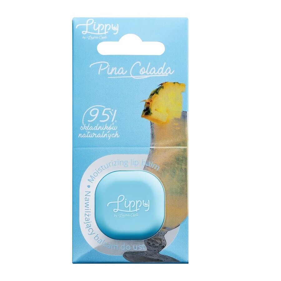 Laura Conti Lippy Lip Balm Pina Colada, 6,2g