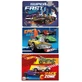Hot Wheels laminated writing pad